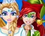 Картинка Christmas Face Painting